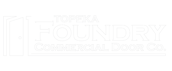 Topeka Foundry Commercial Door Logo