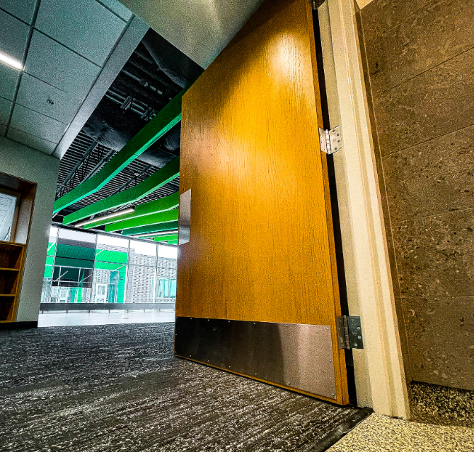 Topeka Foundry Commercial Door